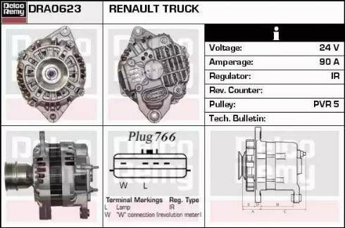 Remy DRA0623 - Alternatore autozon.pro