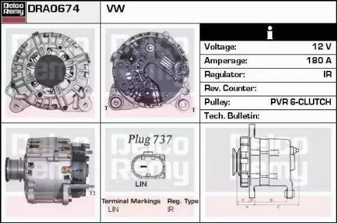 Remy DRA0674 - Alternatore autozon.pro