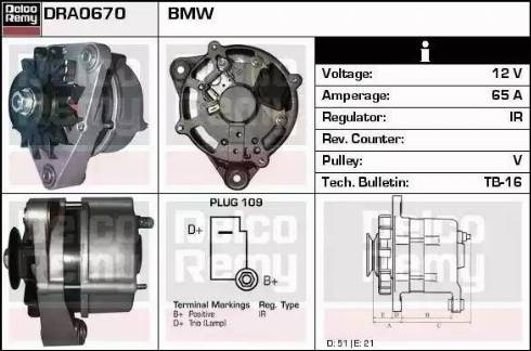 Remy DRA0670 - Alternatore autozon.pro