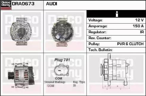 Remy DRA0673 - Alternatore autozon.pro