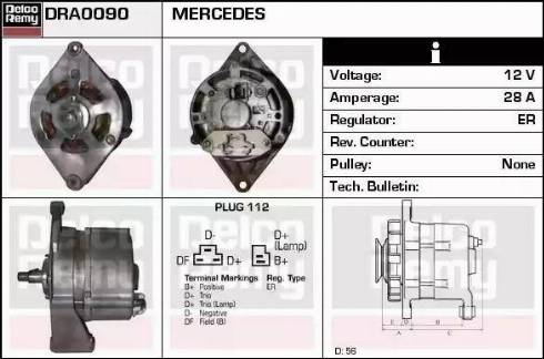 Remy DRA0090 - Alternatore autozon.pro