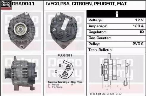 Remy DRA0041 - Alternatore autozon.pro