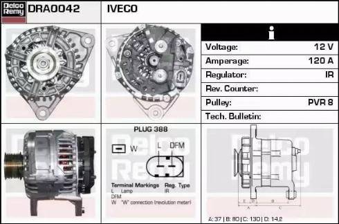 Remy DRA0042 - Alternatore autozon.pro