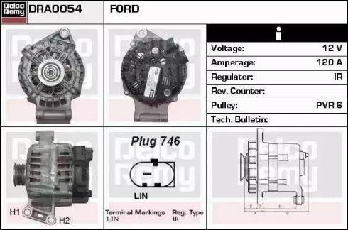 Remy DRA0054 - Alternatore autozon.pro