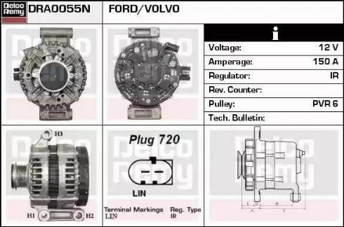 Remy DRA0055N - Alternatore autozon.pro