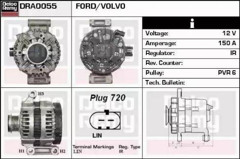 Remy DRA0055 - Alternatore autozon.pro