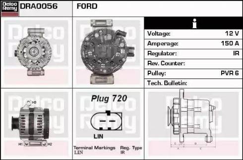 Remy DRA0056 - Alternatore autozon.pro