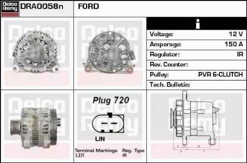 Remy DRA0058N - Alternatore autozon.pro