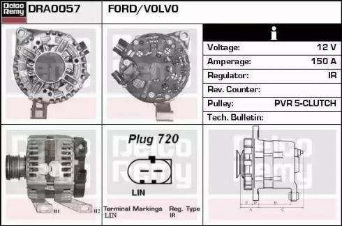 Remy DRA0057 - Alternatore autozon.pro