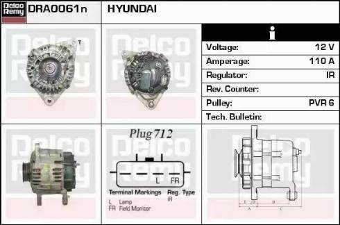 Remy DRA0061N - Alternatore autozon.pro