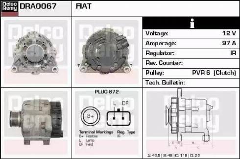 Remy DRA0067 - Alternatore autozon.pro