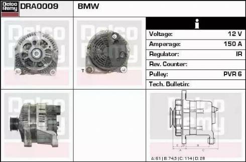 Remy DRA0009 - Alternatore autozon.pro