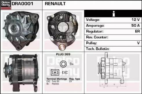 Remy DRA0001 - Alternatore autozon.pro