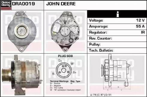 Remy DRA0019 - Alternatore autozon.pro