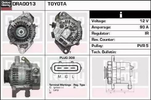 Remy DRA0013 - Alternatore autozon.pro