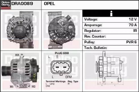 Remy DRA0089 - Alternatore autozon.pro