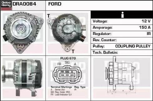 Remy DRA0084 - Alternatore autozon.pro