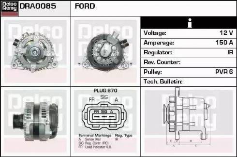 Remy DRA0085 - Alternatore autozon.pro