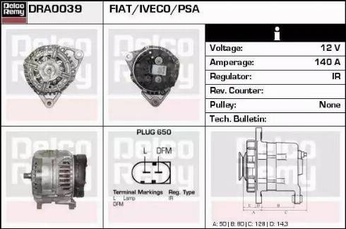 Remy DRA0039 - Alternatore autozon.pro