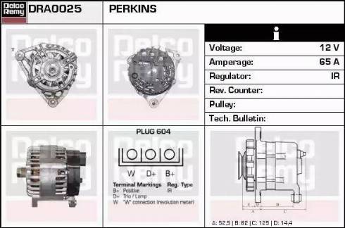 Remy DRA0025 - Alternatore autozon.pro