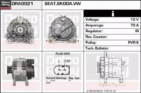 Remy DRA0021 - Alternatore autozon.pro