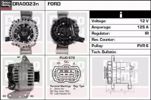 Remy DRA0023N - Alternatore autozon.pro