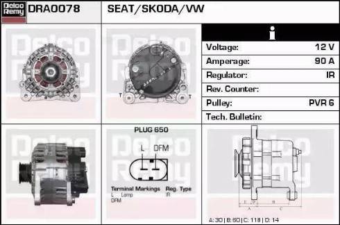 Remy DRA0078 - Alternatore autozon.pro