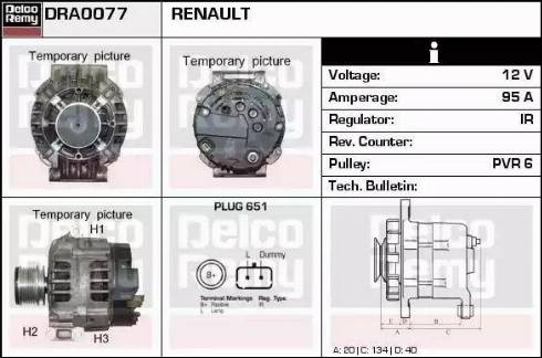 Remy DRA0077 - Alternatore autozon.pro