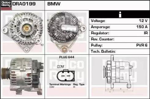 Remy DRA0199 - Alternatore autozon.pro