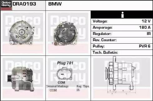 Remy DRA0193 - Alternatore autozon.pro