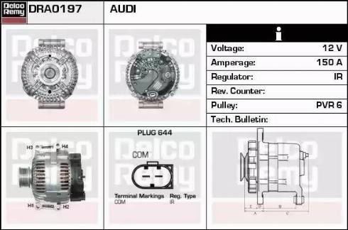 Remy DRA0197 - Alternatore autozon.pro