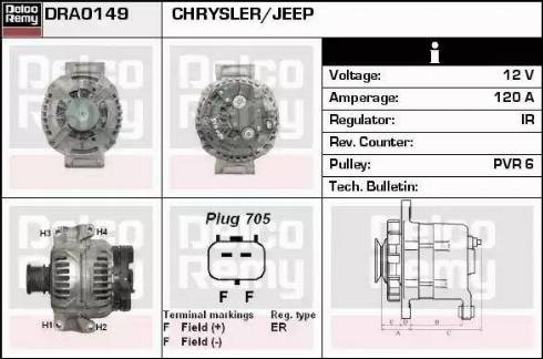 Remy DRA0149 - Alternatore autozon.pro