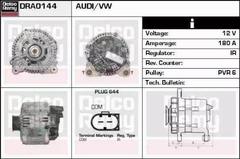 Remy DRA0144 - Alternatore autozon.pro