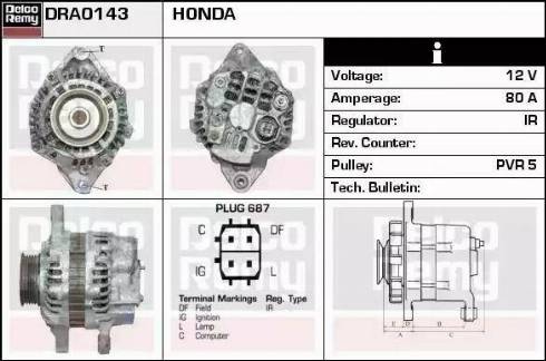 Remy DRA0143 - Alternatore autozon.pro