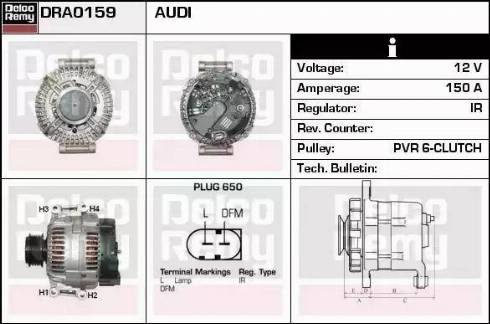 Remy DRA0159 - Alternatore autozon.pro