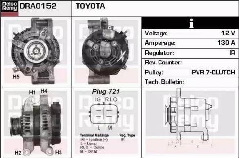 Remy DRA0152 - Alternatore autozon.pro