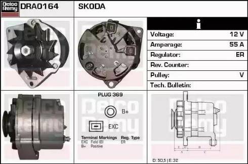 Remy DRA0164 - Alternatore autozon.pro