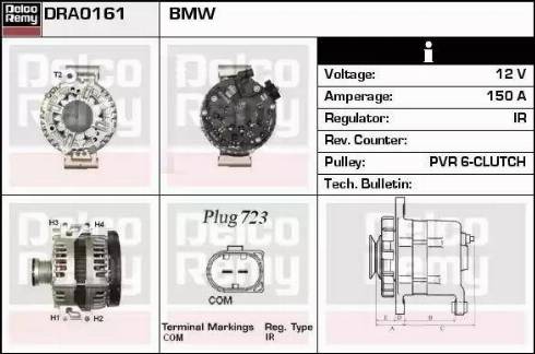 Remy DRA0161 - Alternatore autozon.pro