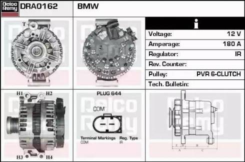 Remy DRA0162 - Alternatore autozon.pro