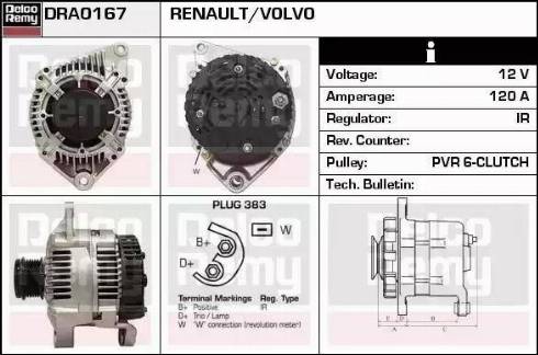 Remy DRA0167 - Alternatore autozon.pro