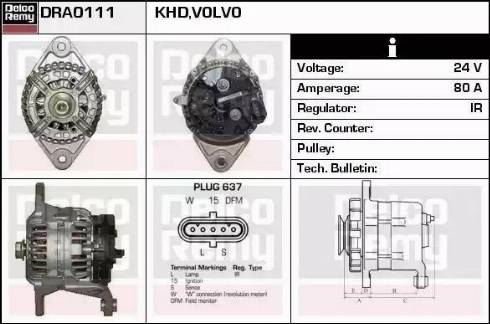 Remy DRA0111 - Alternatore autozon.pro