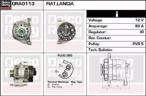 Remy DRA0113 - Alternatore autozon.pro