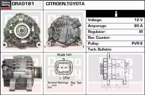 Remy DRA0181 - Alternatore autozon.pro