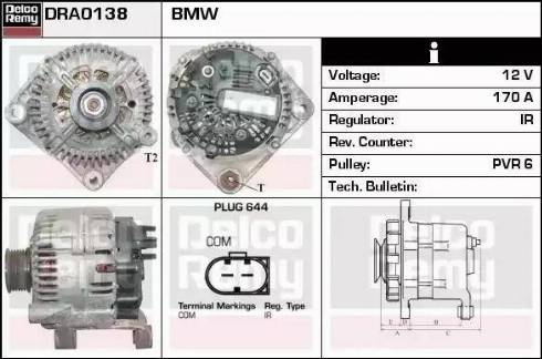 Remy DRA0138 - Alternatore autozon.pro