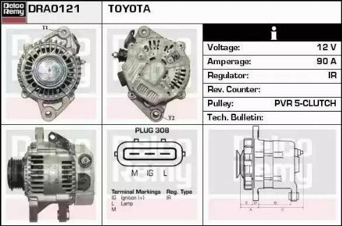 Remy DRA0121 - Alternatore autozon.pro