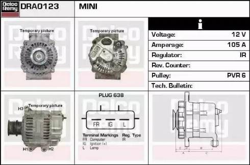 Remy DRA0123 - Alternatore autozon.pro