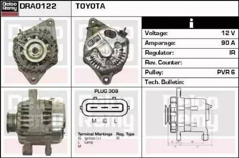 Remy DRA0122 - Alternatore autozon.pro