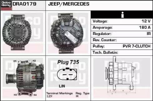 Remy DRA0179 - Alternatore autozon.pro