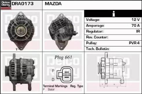 Remy DRA0173 - Alternatore autozon.pro