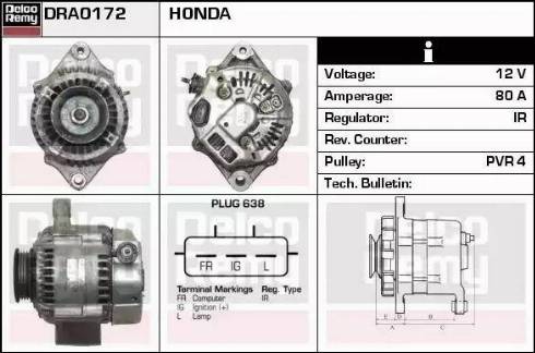 Remy DRA0172 - Alternatore autozon.pro